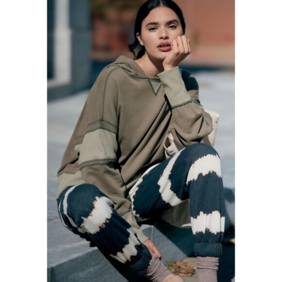 Anthropologie Daily Practice Boxy Pullover Sweatshirt Hoodie - Picture 7 of 8